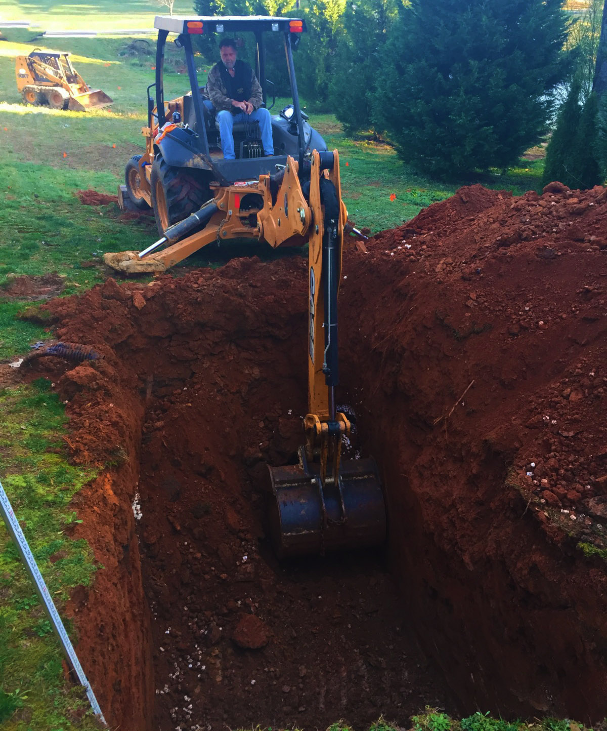 Herbert Franklin, owner of Franklin Septic Tank Service